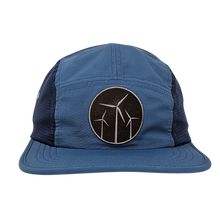 Leather Wind Patch 7 Panel Relaxed Stay Dri Campers Cap