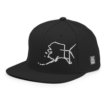 Alaska Wind Snapback Hat