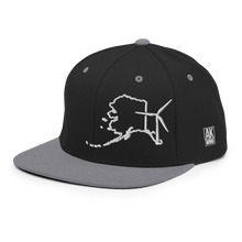 Alaska Wind Snapback Hat