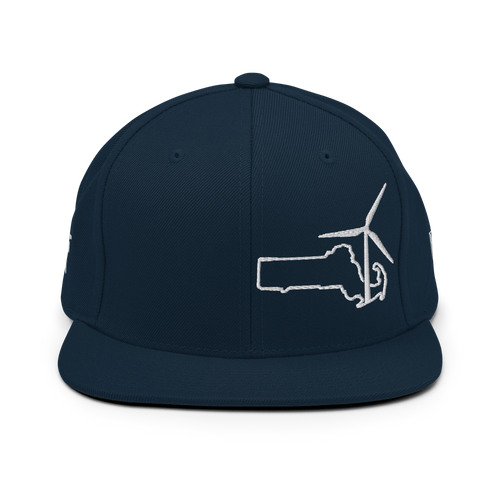 Massachusetts Wind Snapback Hat