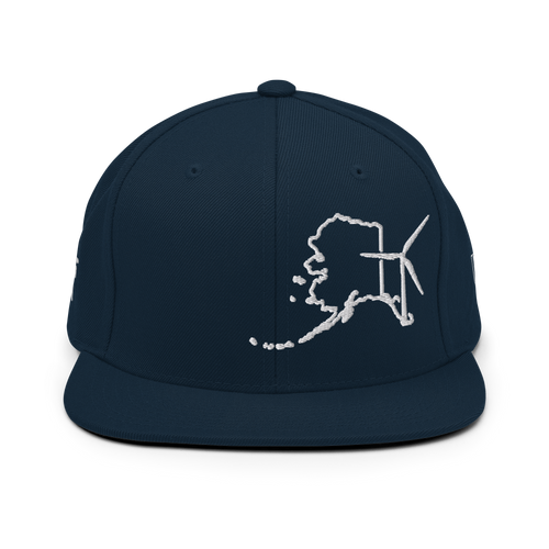 Alaska Wind Snapback Hat