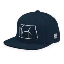 North Dakota Wind Snapback Hat