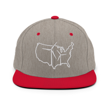 USA Wind Snapback Hat