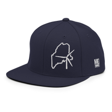 Maine Wind Snapback Hat