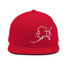 Alaska Wind Snapback Hat