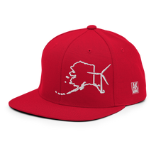 Alaska Wind Snapback Hat