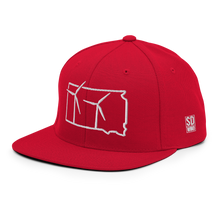 South Dakota Wind Snapback Hat