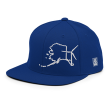 Alaska Wind Snapback Hat