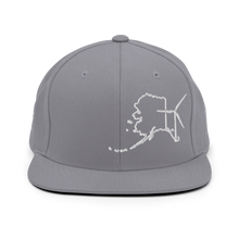 Alaska Wind Snapback Hat