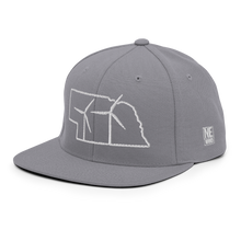 Nebraska Wind Snapback Hat