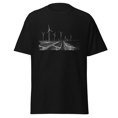 Wind and Solar Farm Classic T-Shirt